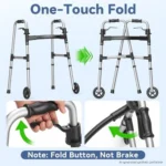 Loyoda Aluminum Folding Walker - Image 5